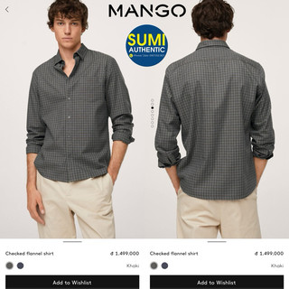 Áo sơmi nam Mango chính hãng