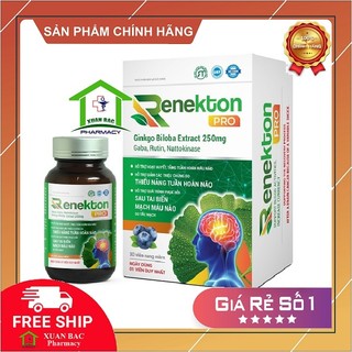 ✅ Hoạt huyết thông mạch Renekton tăng cường trí nhớ lưu thông máu tuần hoàn não ginkgo biloba q10