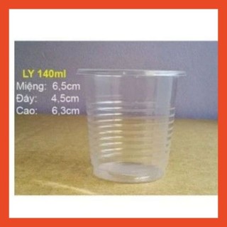 Ly nhựa 140 ml - lốc 50 cái