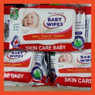 Combo 3 khăn ướt baby wipes
