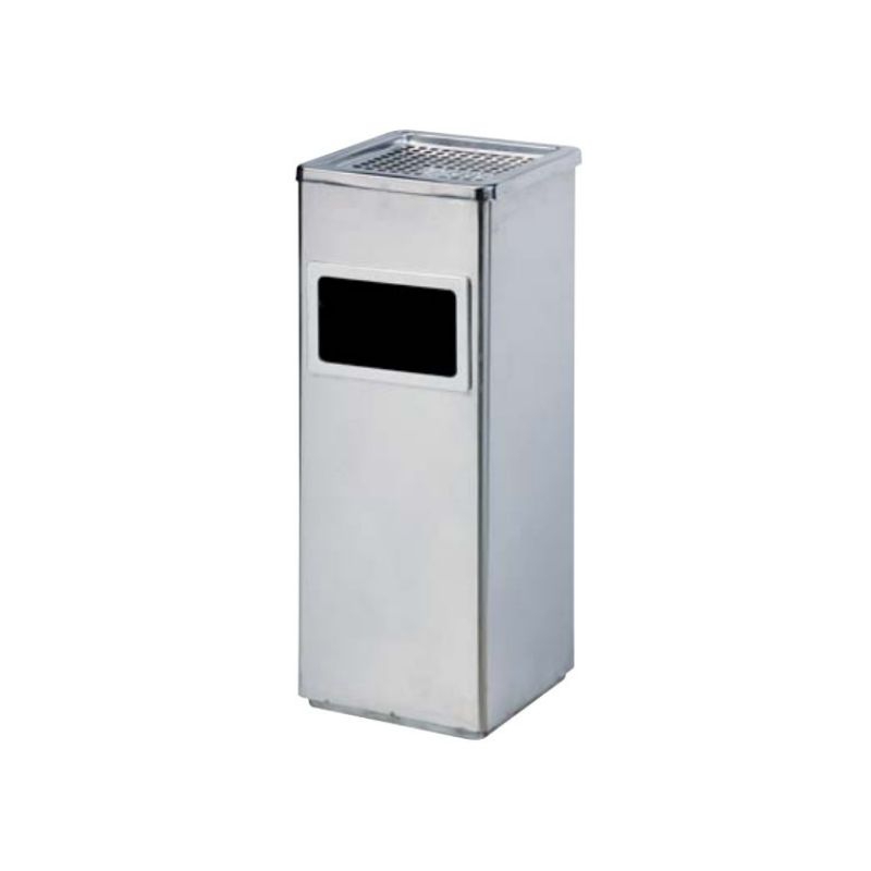 Thùng rác gạt tàn , thùng rác gạt tàn thuốc , thùng rác inox tròn có gạt tàn