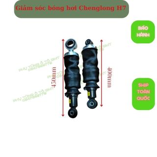 Phuộc nhún, Giảm xóc trước, sau xe Chenglong 310, 340, đầu kéo, kiểu bóng hơi