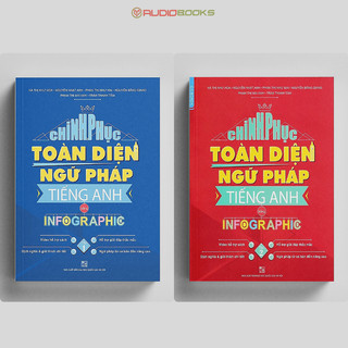 Sách - Combo Chinh Phục Toàn Diện Ngữ Pháp Tiếng Anh Bằng Infographic