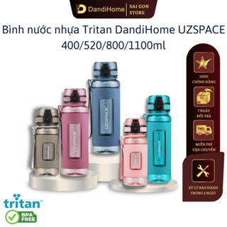 Bình đựng nước bằng nhựa tritan cao cấp DandiHome Uzspace 400/520/800/1100ml