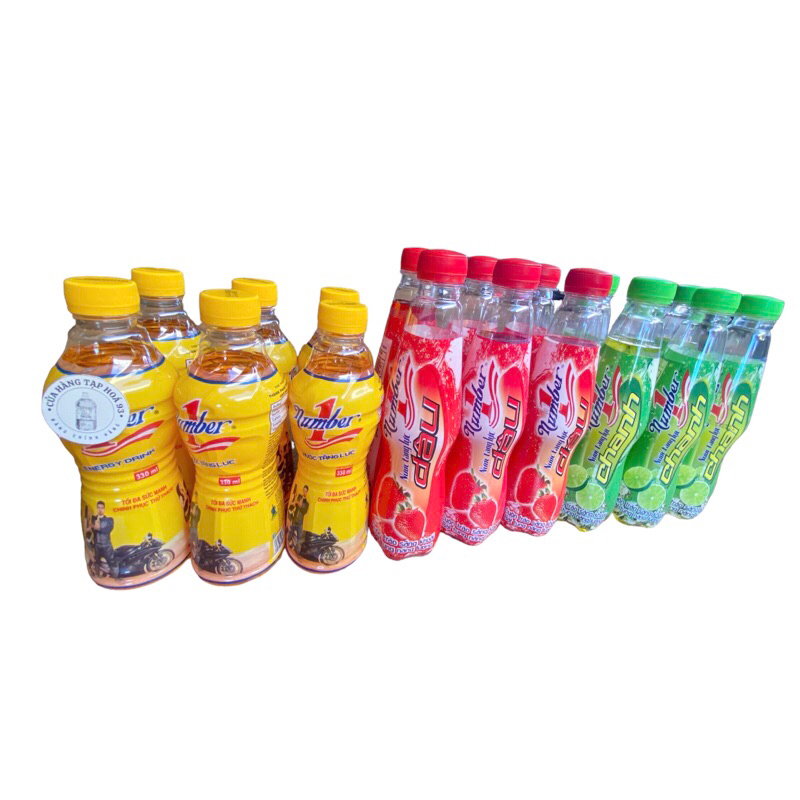 Nước tăng lực Number One (lốc 6 chai)