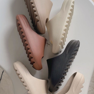  Dép đúc bánh mỳ YZ  xăng đan nam nữ đế cao 5cm chống trượt không thấm nước 