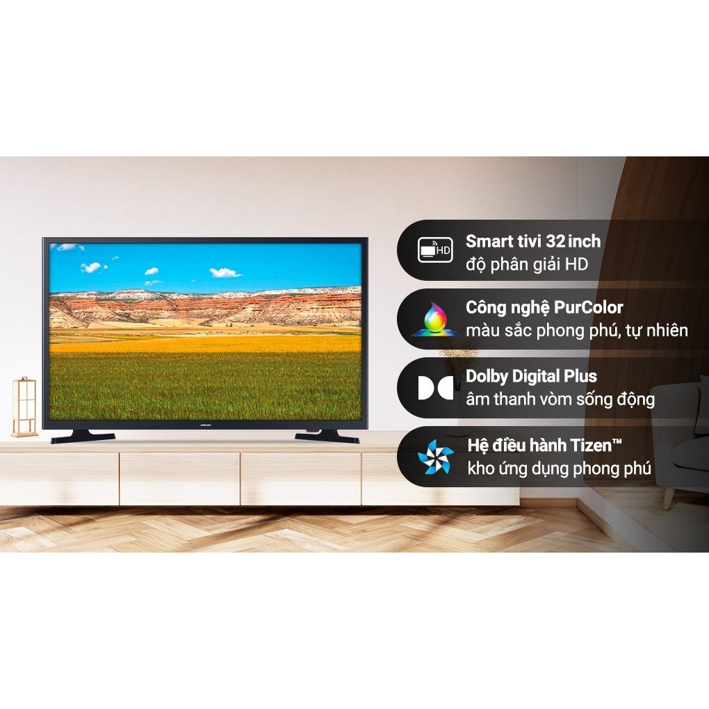 Smart Tivi Samsung 32 inch UA32T4202 model 2022 - Dienmaykhore