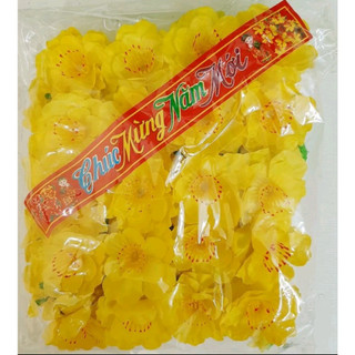 1 lạng hoa mai/đào nhựa trang trí tết