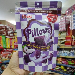 Snack pillows nhân vị khoai môn gói 80g