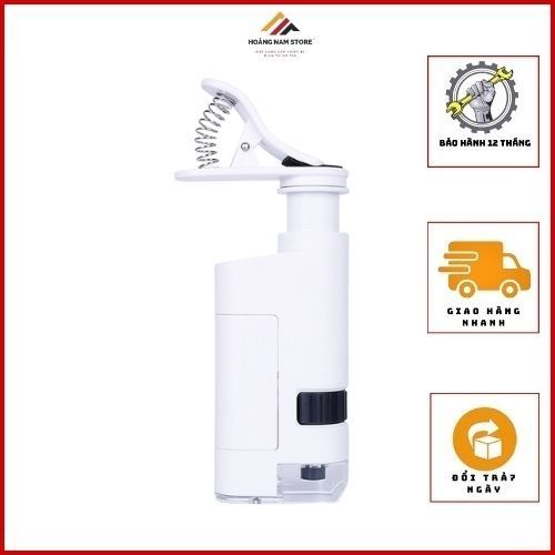 Kính lúp 300-350X kẹp điện thoại BU350X thiết kê nhỏ gọn, dễ dàng mang theo bên người và độ phóng đạ