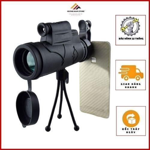 Ống nhòm một mắt kiêm kẹp điện thoại ,nhìn siêu xa 12x50