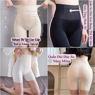 Quần gen nịt bụng 3D định hình , nâng mong, siết eo thon