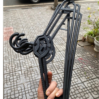 MÓC NHỰA  TREO  QUẦN ÁO ĐEN TO DÀY (10 cái ) 40CM x 20cm, MÓC PHƠI TREO QUẦN ÁO NGƯỜI LỚN MÀU ĐEN ẢNH THẬT