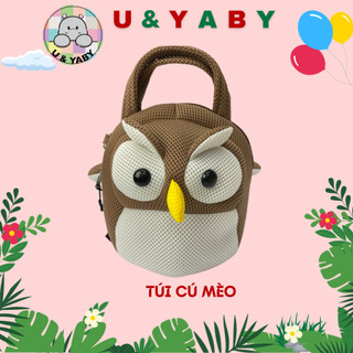 Túi cầm tay chú cú mèo - u&yaby