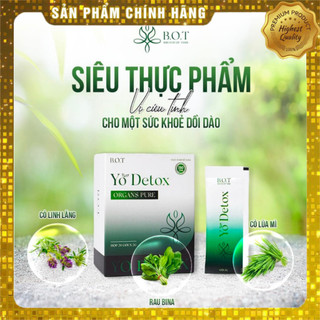 Giảm cân yo detox hộp 15 gói 30 viên