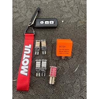 Combo 4 món xn t15 - chớp - móc dây - hậu - phụ kiện xe máy phụ tùng