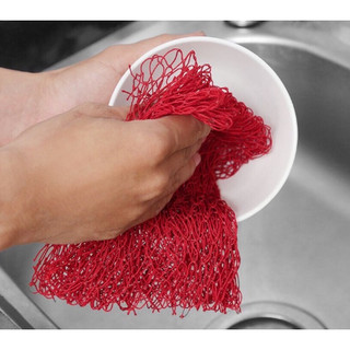 Lưới rửa chén bát giẻ rửa bát - miếng bột biển - miếng rửa chén kim tuyến