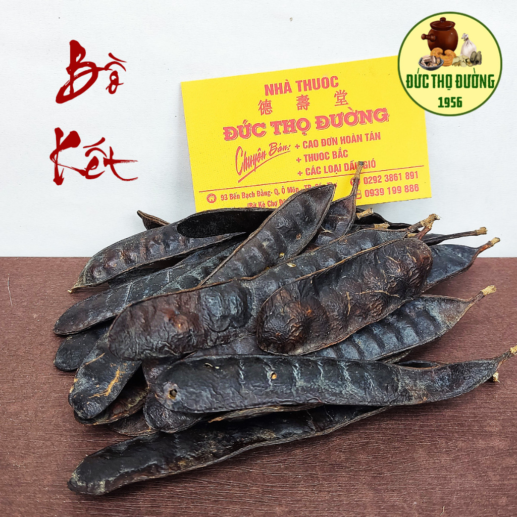 Trái Bồ Kết - phơi khô - túi 100 gam