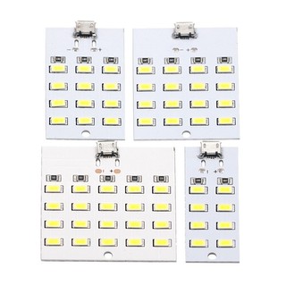 Bảng mạch 8/12/16/20 led siêu sáng dùng nguồn micro usb 5v chiếu sáng bảng, đèn sàn, đèn ngủ...