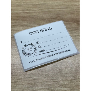 Tem Decal nhãn dán phiếu giao hàng dễ thương