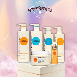 Bộ dầu gội & dầu xả olexrs argan oil collagen hair salon