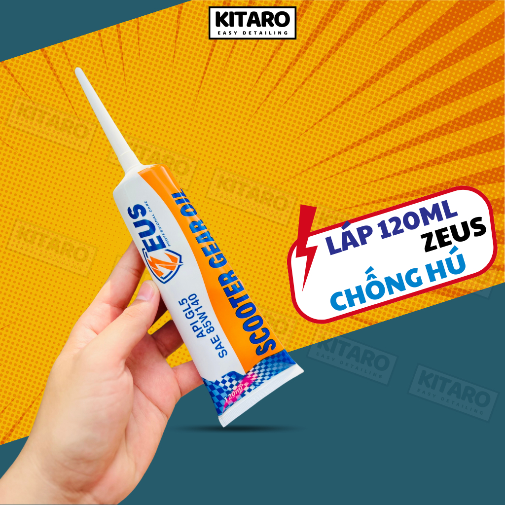 Nhớt Hộp Số ZEUS 85w140 GL-5 Chống Hú Láp