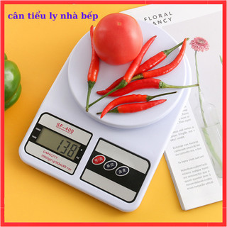 Cân tiểu ly chính xác SF400, Cân đo điện tử dùng trong nhà bếp , tặng kèm 2 pin