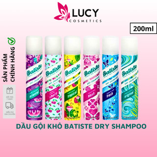 Dầu gội khô batiste dry shampoo 200ml hết ngứa, hết bết dính tóc bồng bềnh tức thì