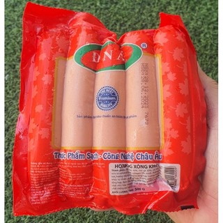 Xúc xích đna-jofood đủ loại gói 500g.