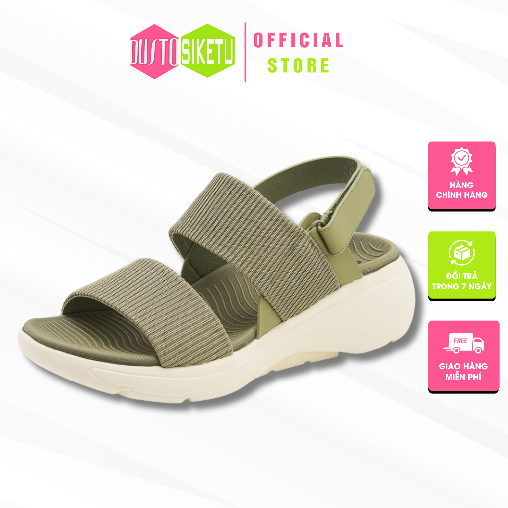 Giày Dép Nữ, Sandal Nữ Quai Ngang Xịn Xò Hãng SIKETU Siêu Êm Siêu Nhẹ Tôn Dáng Tôn Da Phù Hợp Đi Học Đi Làm Đi Chơi (05)