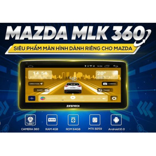 Màn hình liền camera 360 Mazda Zestech MLK