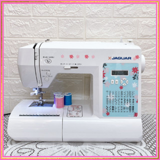 Máy May Mini Máy May Gia Đình Máy May Nhật Jaguar Mới 100% TR10- 30 Đường May Cơ Bản và Thêu- Dễ Sử Dụng Và Bền
