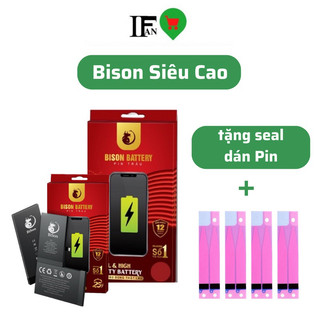 Pin Bison Con Trâu Siêu Cao Điện Thoại Chính Hãng Bảo Hành 12 Tháng