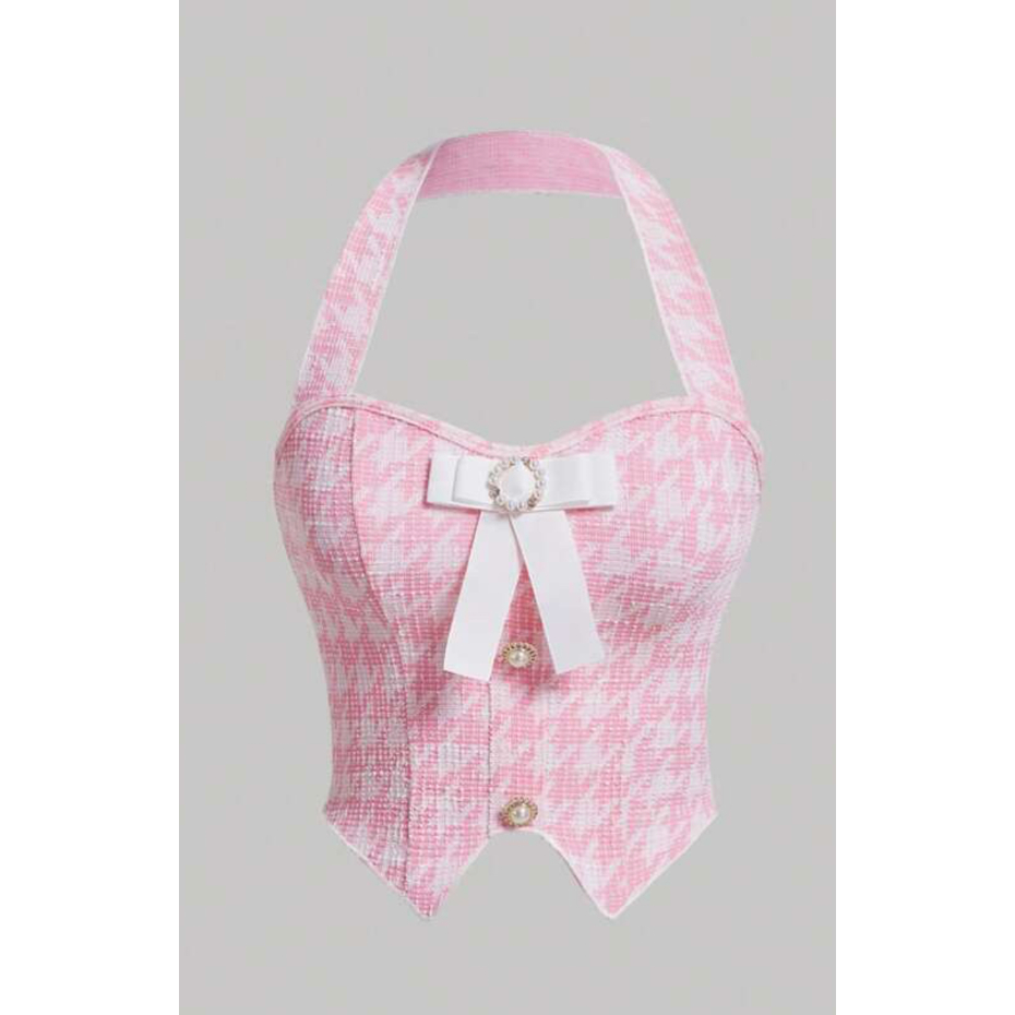 Y2K NOBLE TOP (PINK)