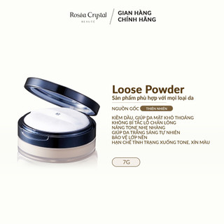 Phấn phủ kiềm dầu, bảo vệ lớp trang điểm Rosea Crystal Loose Powder 30g