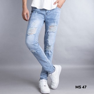 Quần Jean Nam Chất Co Giãn, Dáng Ôm Body, Hit Hót Thời Trang Phong Cách tp_shop_ 87 ms163