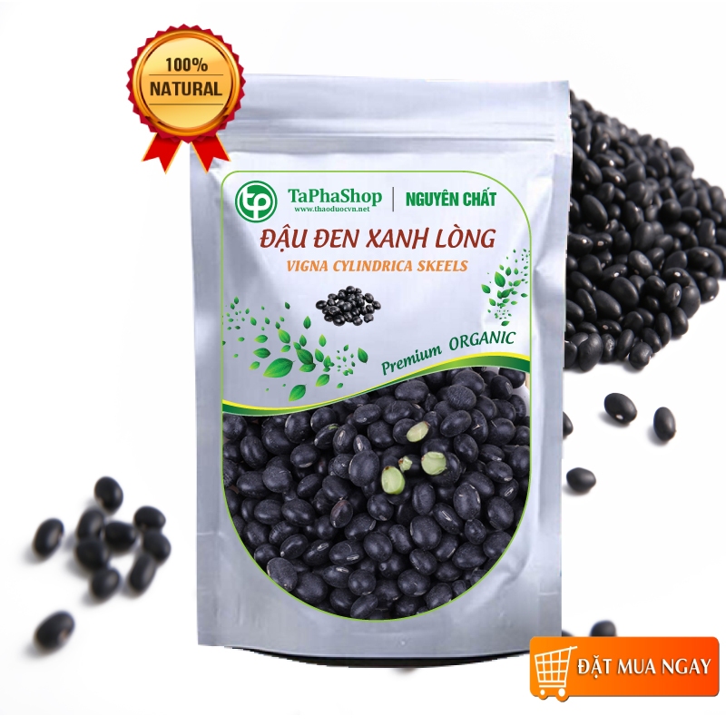 Đậu đen xanh lòng cao cấp 2kg