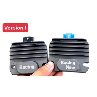 Sạc độ HSB V2 Racing siêu mạnh cho xe Honda Wave Dream Xe 50cc ( Sirius 110 50cc Exciter 135 ...) Chân Đen / Chân Xanh