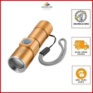 Đèn pin mini Q5 sạc USB thiết kế nhỏ gọn,tiện lợi dễ dàng mang theo bên người