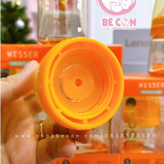 BÌNH SỮA WESSER CỔ HẸP 60ML/ 140ML MẪU MỚI NHẤT