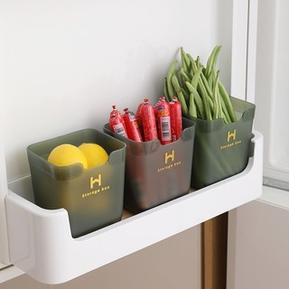 Hộp Nhựa Đựng Đồ Để Cánh Cửa Tủ Lạnh Đa Năng, Hộp Nhựa Đựng Thực Phẩm, Đồ Ăn,  Rau Củ Để Cánh Cửa Tủ
