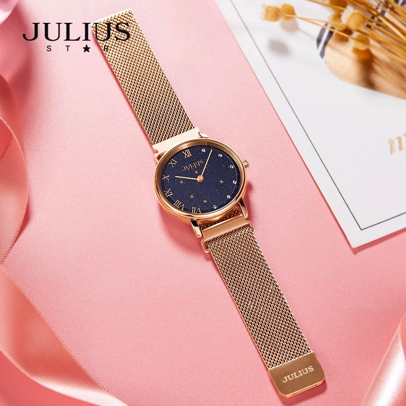 Julius Official | Đồng hồ nữ Julius Star JS-037 kính sapphire