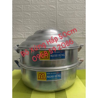 Xửng nhôm hấp mạnh hùng size 50cm