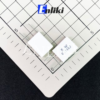 0.1R 5W Điện Trở Sứ Loại Đứng