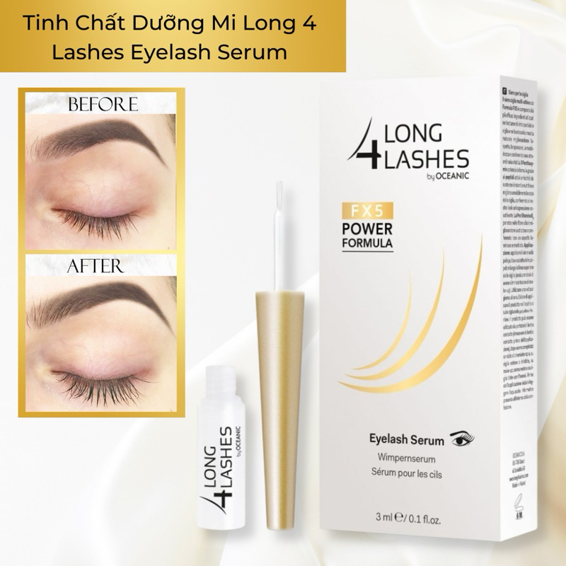 Serum dưỡng dài dày mi Long 4 Lashes chống rụng mi