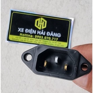 Dây nguồn, giắc nguồn chân vuông, chuôi sạc cho xe đạp điện