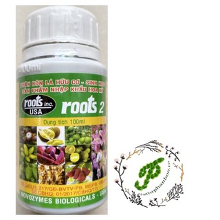 Roots 2 phân bón lá hữu cơ & sinh học - #479a# 100ml