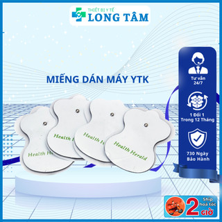 Miếng dán máy massage xung điện trị liệu ytk, combo 8 miếng dán máy xung điện dùng cho máy massage xung điện trị liệu