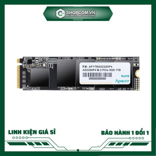 Ổ cứng ssd apacer as2280p4 256gb nvme m.2 pcie
