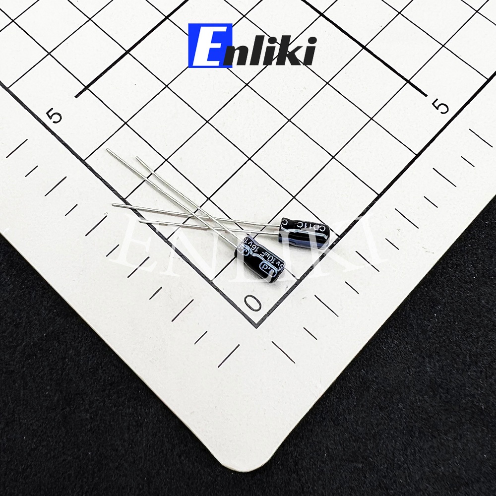Combo 5 Chiếc Tụ Hóa 10uF 16V (4x7mm)